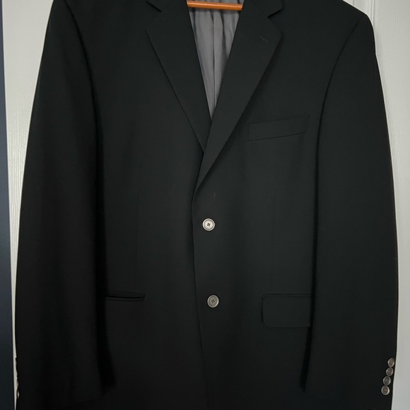 Calvin Klein Black Men's Suit Jacket or Blazer- EUC - Picture 1 of 2